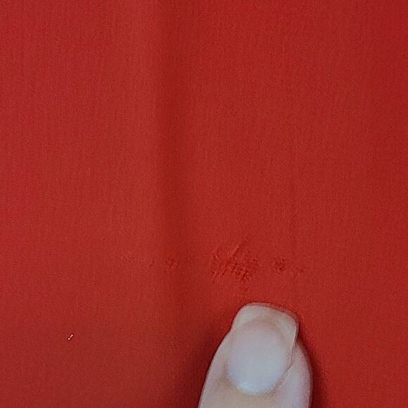 New MAC DUGGAL 55281 Red Chiffon Ruffle Tiered A Line Gown Women's (6) $398 - Picture 10 of 15